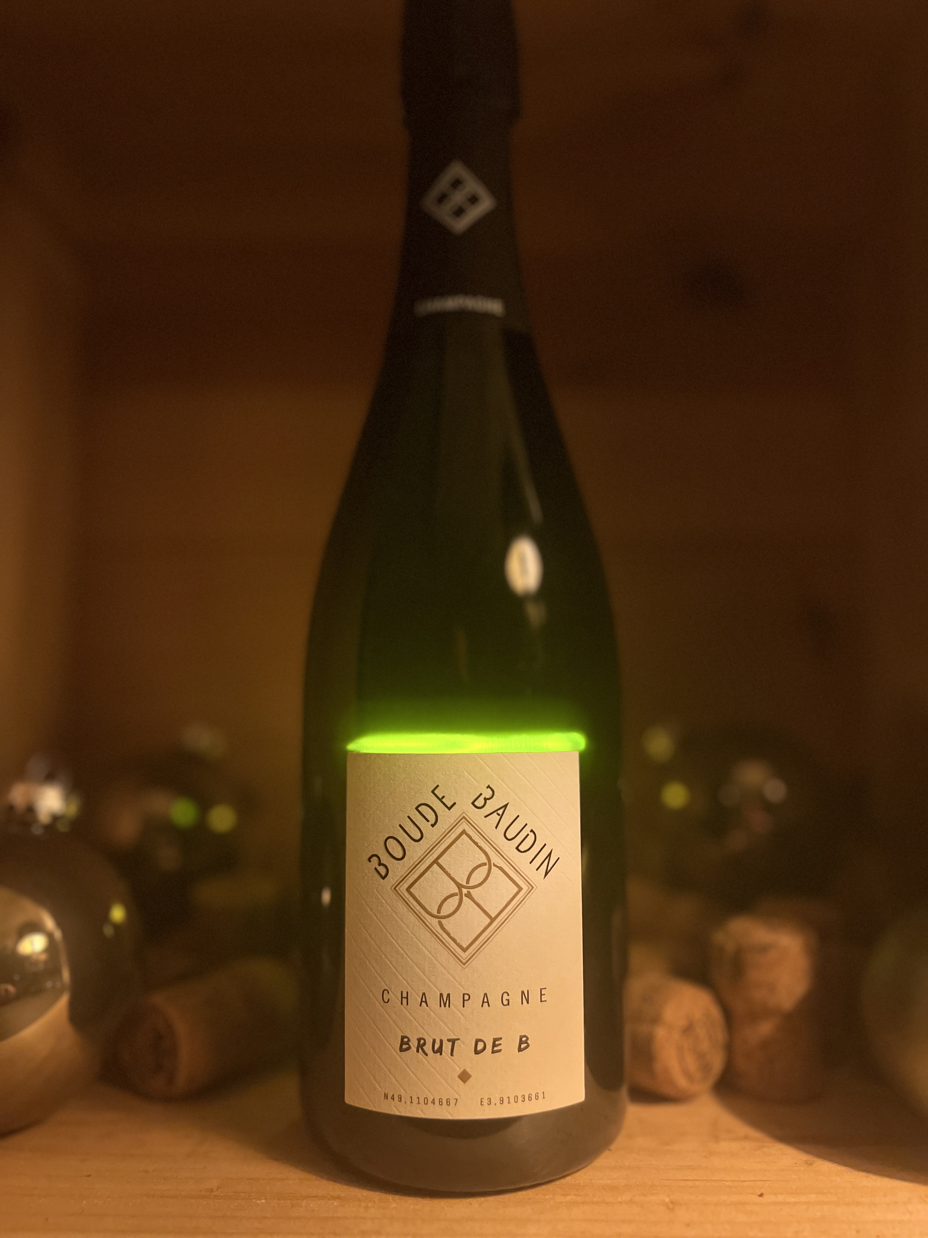 Boude Baudin Brut de B champagne fles