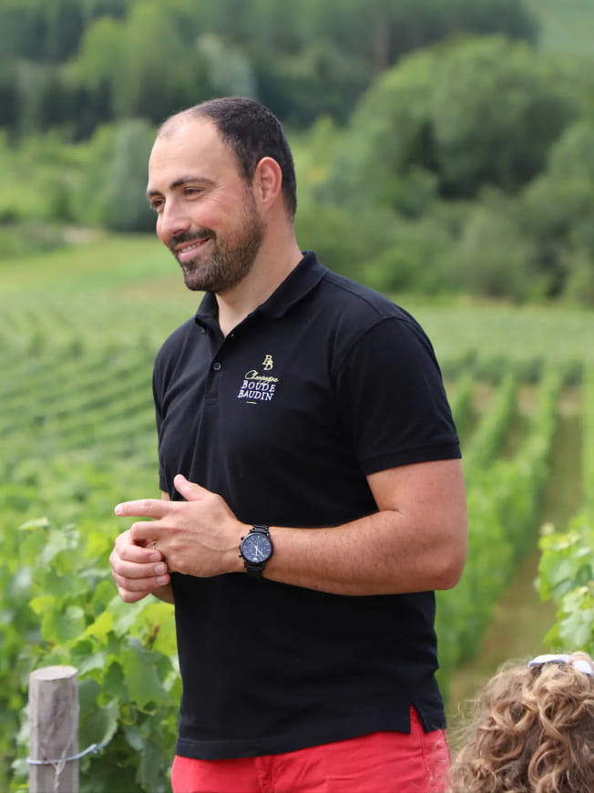 Benjamin Boude, vierde generatie van Champagne Boude Baudin